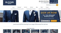 Desktop Screenshot of bloomsmenswear.com